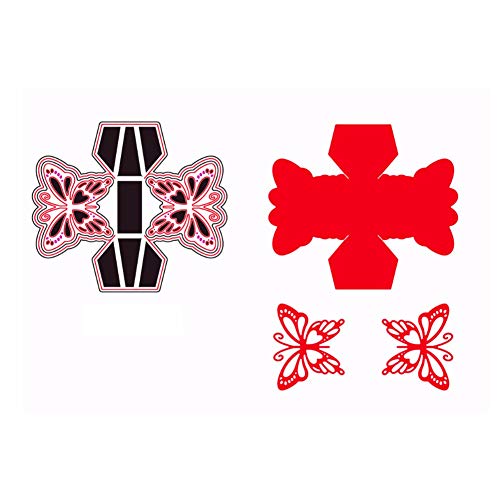 Stencil Diy - 120 105mm 3d Candy Gift Box Metal Cutting Dies Stencils Photo Album Invitation Embossing Decoration - 50 Scrapbook