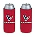 NFL 2013 Football Ultra Slim Beer Can Holder Koozie 2-Pack - Pick your team (Houston Texans)