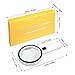 30x Handheld Magnifier With 12 LED Lights, 90mm Bifocal Double Lens Illuminated Reading Magnifying Glass, Perfect for Soldering Repair,Inspection,Coins,Rock,Science,Craft and Needlework, Jewelry