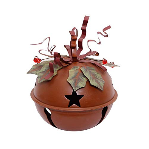 Metal Rustic Holiday Jingle Bell Christmas Decor Christmas Tree Decor (Medium)