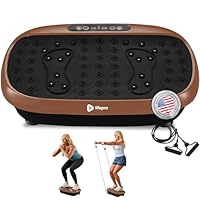 Lifepro Vibration Plate Exercise Machine with Magnetic Acupoints - Full Body Vibration Platform for Beginners and Recovery - Ideal Lymphatic Drainage Massager for Muscle Toning and Overall Fitness