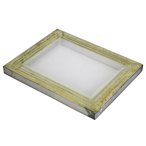 6 Pack Aluminum Silk Screen Printing Press Screens 110 White Mesh 8" x 10" - Thumbnail 4