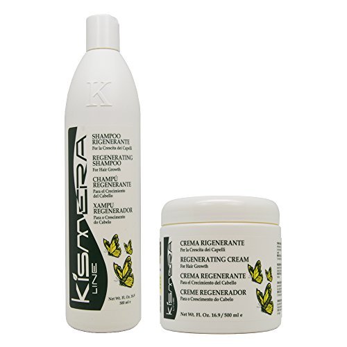 Kismera Line Regenerating Shampoo & Cream 16oz "Set" by Kismera