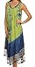 Sakkas Macey Embroidered Tie Dye Sleeveless Zebra Print Dress/Cover Up