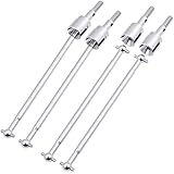Hobbypark Stainless Steel 08029 Dogbones 90mm Drive Shaft & 02033 Stub Wheel Axle for Redcat Volcano Epx/PRO (8-Pack)