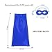 LEILE Children Superhero Dress Up Party Capes with Soft Masks Pack of 20 pcs (10 Sets 10 Colors)