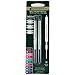 MONTEVERDE Soft Roll Ballpoint Refill for Lamy Ballpoint Pens, Brown, 2 Pack (L132BN)
