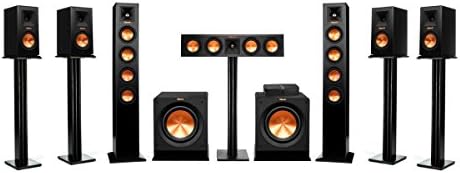 Klipsch Reference Premiere HD Wireless 7.2 Channel Monitor and Floorstanding Speaker System with HD Control Center