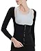Roseate Women's Body Shaper Waist Trainer Sweat Top Long Sleeve Shirt Weight Loss Shapewear Neoprene S