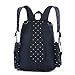 S-ZONE Diaper Bag Backpack, Large Capacity Baby Bag, Multi-Function Travel Backpack Nappy Bags, Changing Pad & Stroller Clips Included