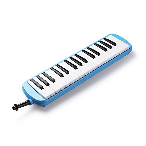 Frunsi 32 Key Melodica Instrument with Piano Keyboard Style, Easy to Play for Adult Children, Suit for Music Learning, Playing, Party Fun with Carry Bag