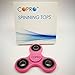 COPRO Anti-Anxiety Fidget Spinner Toy Helps Focusings EDC Focus Toy for Kids & Adults - Best Stress Reducer Relieves ADHD Anxiety and Boredom Pink
