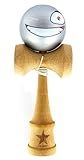Super Kendama With Silver Face Ball And Extra String