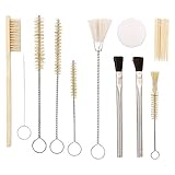 TCP Global 20 Piece Spray Gun Cleaning Kit; Complete Set for HVLP Gravity, Suction, Detail Paint Guns, Airbrush, Air Tools