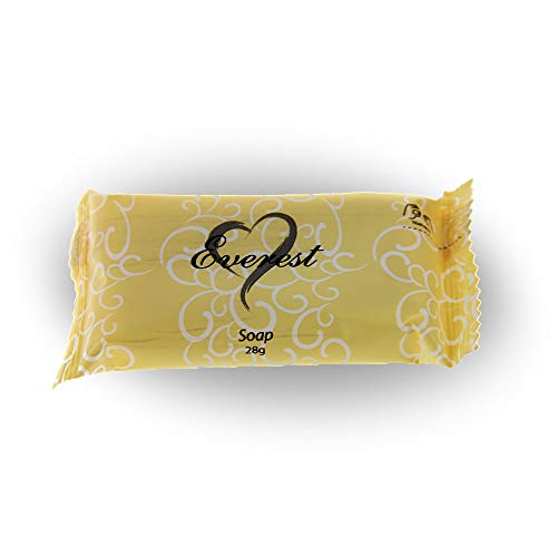 Everest Soap Bars 250 pack 28 grams (1 oz) Individually Wrapped Travel Soap Bar Amenities for Hotels & Motels,Resorts, Guests Toiletries, Bulk Discount Price, Made of Coconut Oil(cocos nucifera oil)