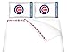 MLB Chicago Cubs Micro Fiber Sheet Set (Queen)