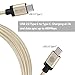 Type C, iOrange-E USB C to C 6.6ft Braided Cable Rapid Charge for Nexus 5X, Nexus 6P, Chromebook Pixel, OnePlus 2, Lumia 950, ZUK Z1 and Other USB Type C Supported Devices,Gold