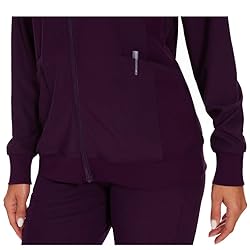 COZYFIT Scrub Jackets for Woman, Zip Front Nurse