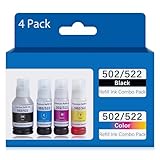 502 522 Refill Ink Bottles Compatible for Epson 502