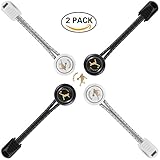 EIKOSON Elastic No Tie Shoelaces, Reflective Shoelace, (120cm 2 pairs) Sport LOGO, German Gold Paint print