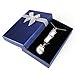 BEADNOVA 2pcs Dragon Wrapped Round Ball Cylinder Synthetic Howlite Gemstone Necklace Healing Couple Pendant Necklaces Set