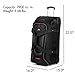 High Sierra AT7 Upright Wheeled Rolling Duffel Bag, Black, 32-Inch
