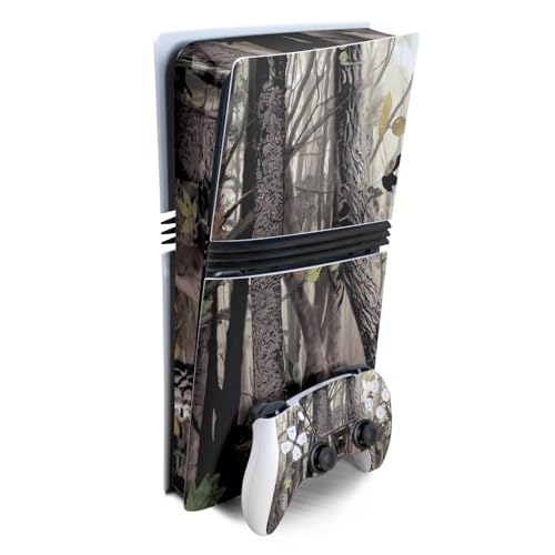 Gaming Skin Compatible with Sony PlayStation 5 PS5 Pro Bundle - Tree Camo - Pre…