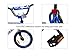 Tauki Kid Bike BMX Bike for Boys and Girls, 12 Inch, Blue, 95% assembled, for 2-5 Years Old, Gift for kids