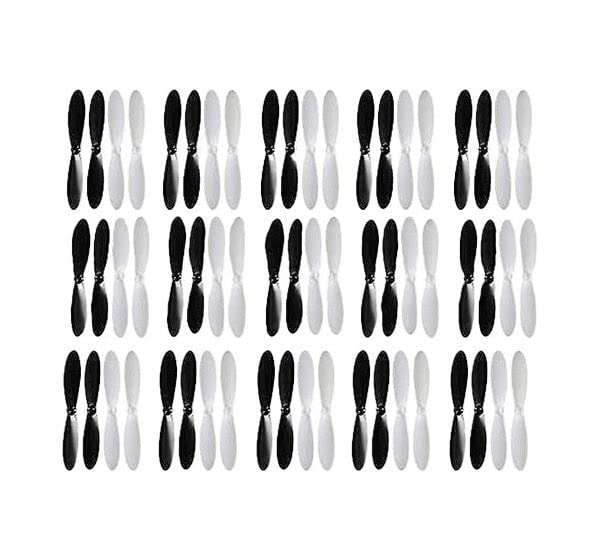 60pcs Propellers for Hubsan X4 H107L H107C H107D