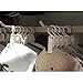 Vinbee 20 PCS Laundry Hooks with Clips Super Strong Plastic Home Travel Swivel Hanging Hanger Closet Organizer Clamps Socks Boot Bras Towels for Bathroom Wardrobe Kitchen Office - 4.3 Inches (White)