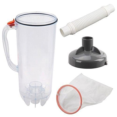 PoolSupplyTown 17" Large Capacity Leaf Canister Trap Universal fits for Hayward Baracuda Kreepy Krauly Pool Cleaner