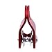 GM CLIMBING Red Micro Prusik Minding Pulley 25kN CE UIAA Certified 12mm Single Pulley Mobile Side Plates for Arborist Rigging Climbing Rescue One Unit