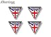 4 Motorcycle British Flag 2.5