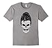 Mens Pompadour Skull - Pomade T Shirt Medium Slate