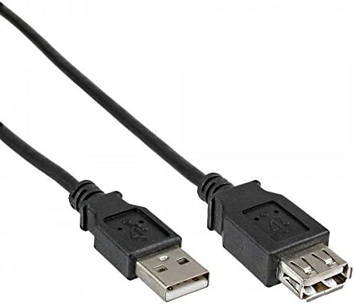 Delock 83401 USB 2.0 A Male to USB 2.0 A Female Extension Cable 0.5 m Black