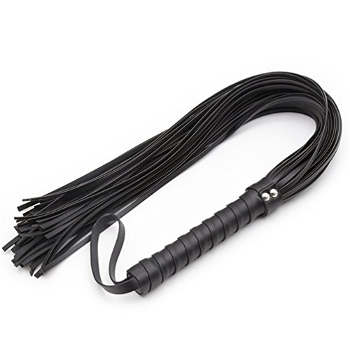chenyesun Gerte Reitpeitschen Reitgerten Leder Slave Flogger Peitsche , Erotische Spanking Whips Sex Spielzeug ,Schwarz – Bild 3