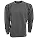 Comfort Colors Adults Unisex Crew Neck Sweatshirt (L) (Graphite)