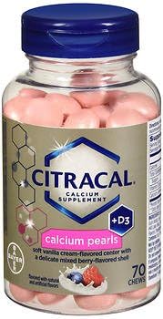 Citracal +D3 Calcium Pearls - 70 ct, Pack of 6