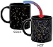 Heat Changing Constellation Mug - Gold Stars - Add Coffee or Tea and 11 Constellations Appear - Comes in a Fun Gift Box