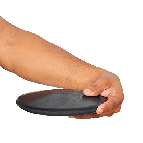 GSI Practice Black Rubber Discus for Track and Field and Athletic Training (1 Kg) - Thumbnail 3