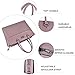 IAITU Laptop Tote Bag,15.6 Inch Women Elegant Laptop Bag Tablet Case Handbag for Office Travel School (Purple)