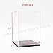 Odoria Clear Acrylic Display Box Case 3.7