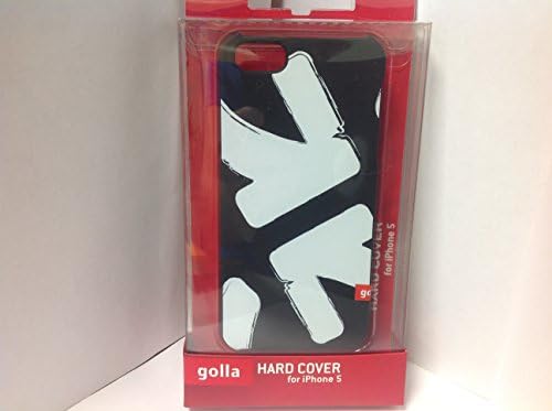 New! Golla Randy G1422 Hard Cover Slim Stylish Case for iPhone 5/5S/SE BLACK/WHITE Cell phone Case