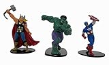 Marvel Avengers - Thor, Hulk & Captain America - 3 Pack Deluxe 4