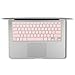 GMYLE MacBook Air 13 Inch Case A1466 A1369 Old Version 2010 2017 and Pink Keyboard Cover Skin 2 in 1 Set (Pink Marble)