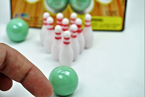 2GoodShop Finger Bowling Game by JA-RU | Mini Bowling Set for Kids | Item #217-1