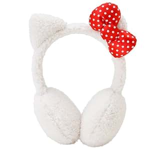 Amazon.com: [Hello Kitty]Adult ear muffs dot: Toys & Games