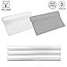 Yachee 3 Rolls EVA Cabinet Liners, Non-Slip Non-Adhesive Shelf Liners for Kitchen Cabinets Cupboard Drawer Cushion Shelves, DIY Multipurpose Refrigerator Liners, 18
