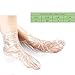 SZATS Paraffin Wax Bath Liners for Hands and Foot, 200 Pcs Plastic Paraffin Bath Mitt, Hand & Foot Bags for Paraffin Treatments and Paraffin Wax Machine