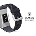SKYLET Bands Compatible with Fitbit Ionic, Soft Silicone Breathable Replacement Wristband Compatible with Fitbit Ionic Smart Watch with Buckle